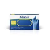 Alliance™ Powder-Free Blue Nitrile Exam Gloves - 100/bx
