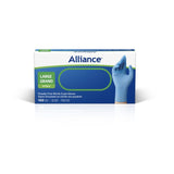 Alliance™ Powder-Free Blue Nitrile Exam Gloves - 100/bx