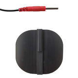 Carbon Rubber Electrodes, Reusable - 2/pkg