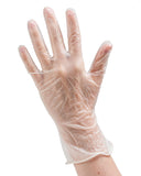 Safe-T Clear Vinyl Powder-Free Exam Gloves (X-Large) - 100/bx