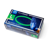VersaShield® Powder-Free Blue Nitrile Exam Gloves