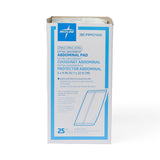 Medline Sterile Abdominal Pads (5" x 9") - 25/bx