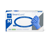SmartGuard® Powder-Free Blue Nitrile Exam Gloves