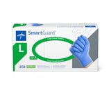 SmartGuard® Powder-Free Blue Nitrile Exam Gloves