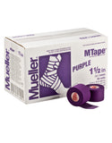 Mueller® MTape® Zinc Oxide Athletic Trainer's Tape (1 1/2" x 10yds) - 32/cs