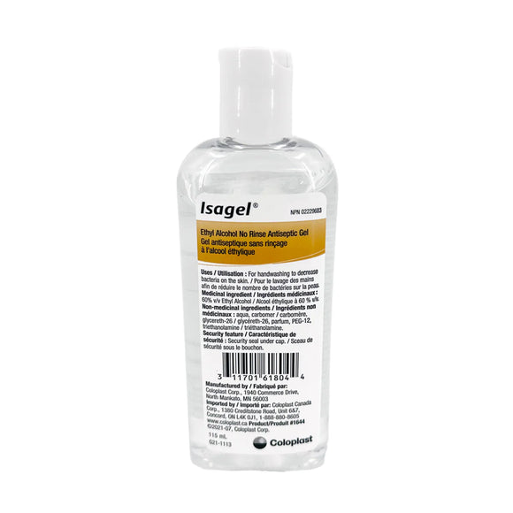 Isagel® Ethyl Alcohol No Rinse Antiseptic Gel
