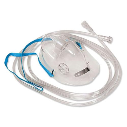 Glenwood Elongated Oxygen Mask with Sure-Flow Tubing (7')