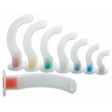 Glenwood Guedel Oropharyngeal Airway (OPA), Assorted/Colour Coded - 8/pkg