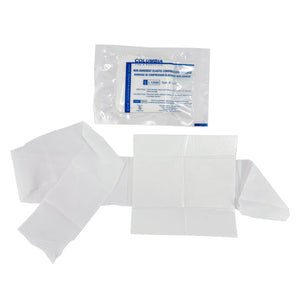 Compress Bandage Dressing with Ties, Sterile (6" x 6")