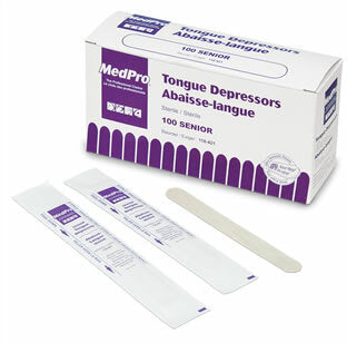 Tongue Depressors, Sterile - 100/bx