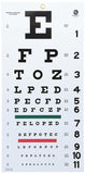 Eye Chart with Letters