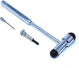 Buck Neurological Hammer with Brush and Needle, Latex-Free (7 1/2")