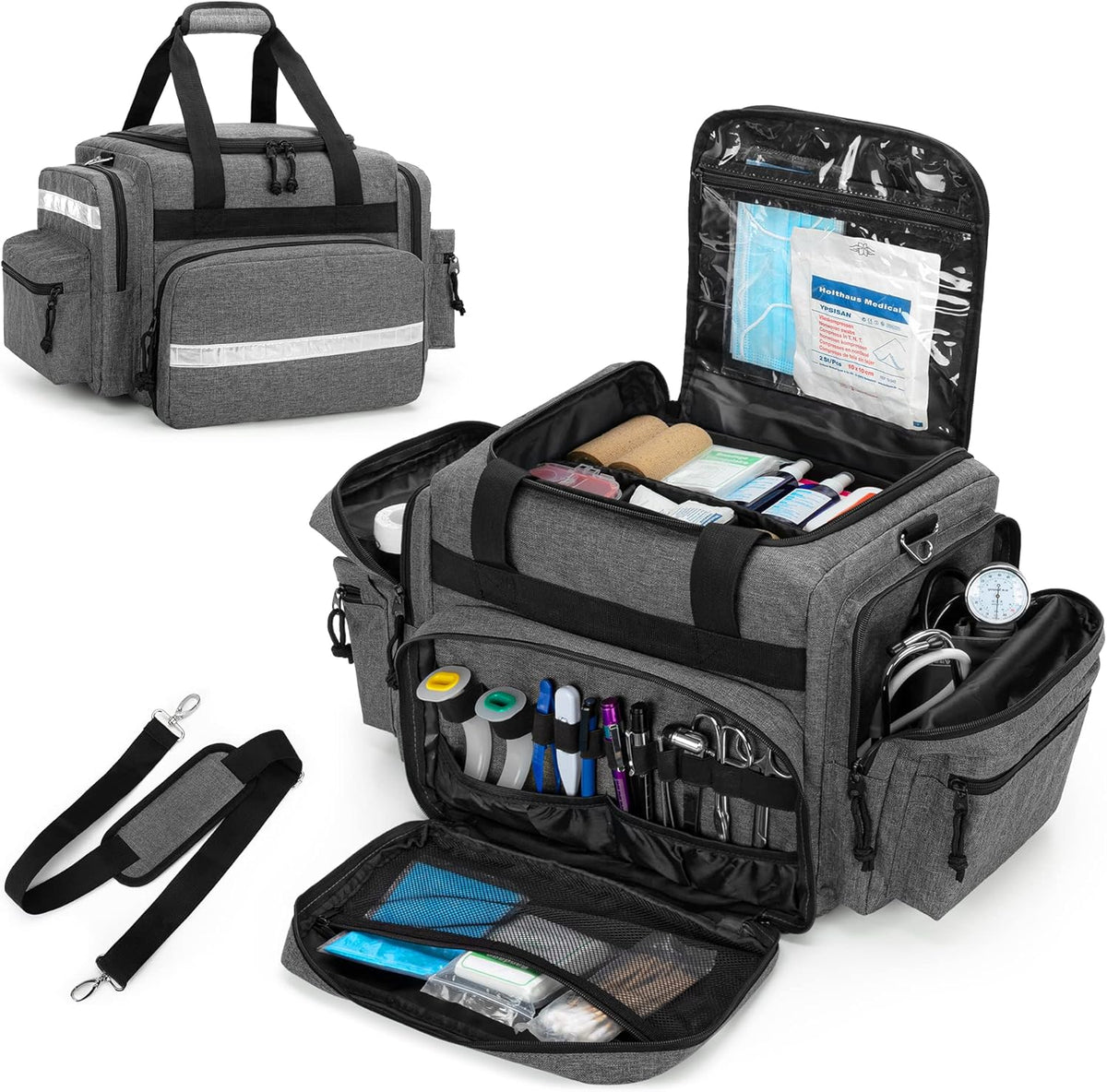 Generic Medical Trauma Bag - Empty – MedWest Inc.