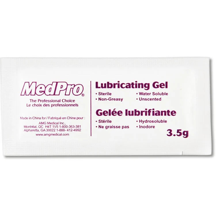 MedPro® Lubricating Gel, Sterile Individual Packets (3.5g) - 144/bx ...