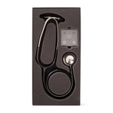 Medline Dual-Head Stainless Steel Stethoscope - Adult, Black