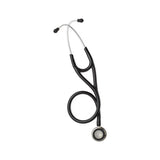 Medline Synergy Dual-Frequency Cardiology Stethoscope - Black