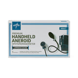 Medline Premium Handheld Aneroid Sphygmomanometer Manual Blood Pressure Unit