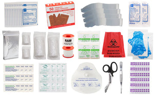 CSA First Aid Kit - Type 2 Medium (26-50 Workers), Deluxe Fanny Pack with Shoulder Strap
