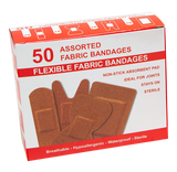 Generic Assorted Fabric Bandages - 50/bx