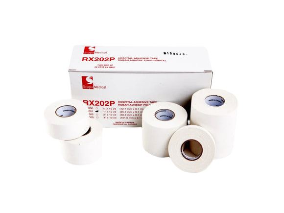 ScapaMedical Hospital Adhesive Zinc Oxide Cloth Tape (10yds)