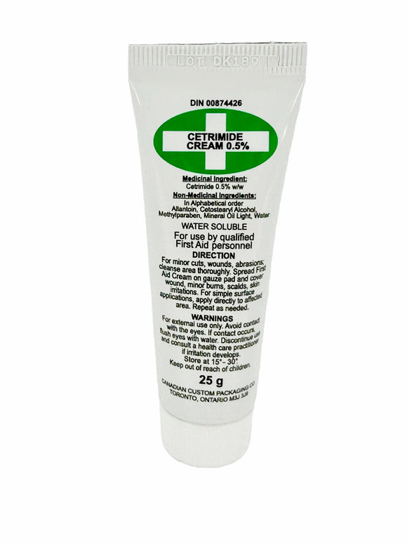 First Aid Cetrimide Cream (25g) - Tube
