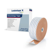 BSN Leukotape® K, Kinesiology Tape (2" x 27.25yds) - Bulk Roll, Beige