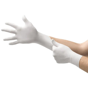 MicroFlex® Micro One® Lightly Powdered White Latex Examination Gloves (Small) - 100/bx