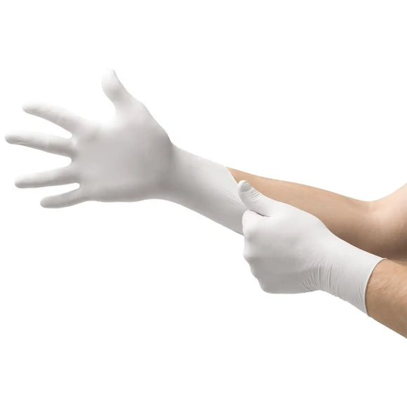 MicroFlex® Micro One® Lightly Powdered White Latex Examination Gloves (Small) - 100/bx