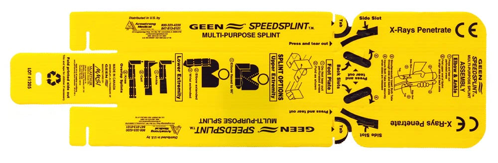 SpeedSplint™ Multi-Purpose Splint – MedWest Inc.