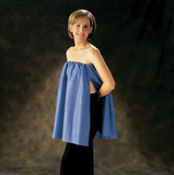 FlexFit™ Disposable Exam CoverUps (Blue) - 25/cs