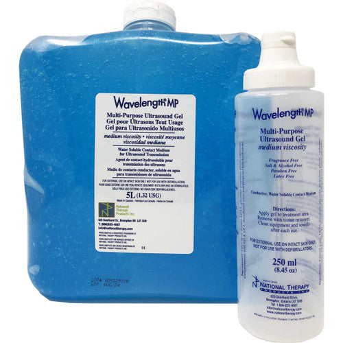 Wavelength® Multi-Purpose UltraSound Gel (5L) - Jug