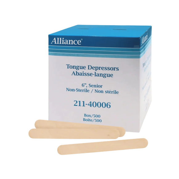 Tongue Depressors, Non-Sterile - 500/bx