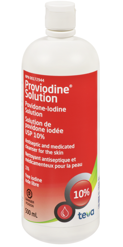 Proviodine® Povidone-Iodine (PVP) Solution, USP 10% - 500ml