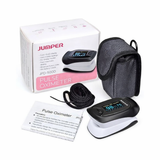 Jumper Digital Fingertip Pulse Oximeter with Case