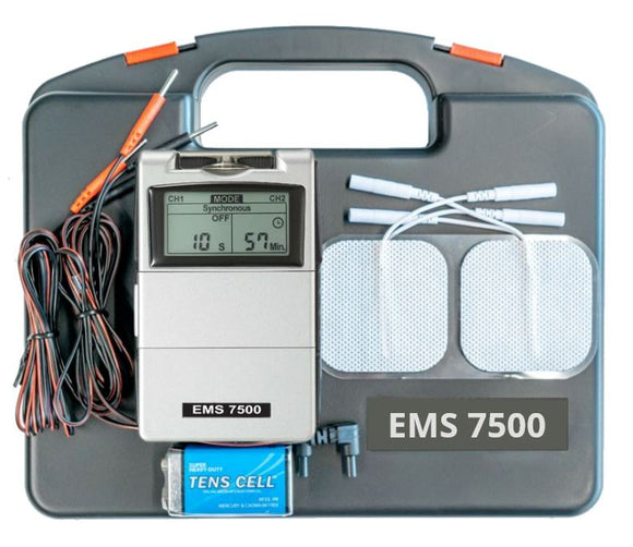 EMS 7500 Stim Digital Muscle Simulator Unit, Dual-Channel