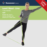 Sammons Preston Non-Latex Exercise Band Set (Levels 1-5) - 5/pkg