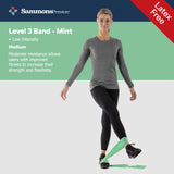 Sammons Preston Non-Latex Exercise Band Set (Levels 1-5) - 5/pkg