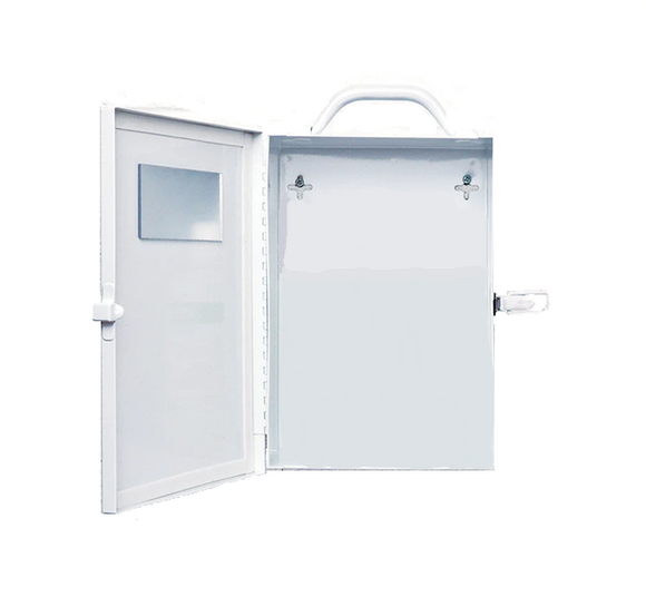 Metal Wall Mounting Eyewash Station with Mirror