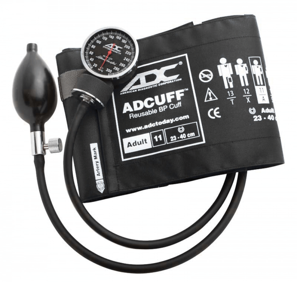 ADC 720 Series Deluxe Sphygmomanometer Manual Blood Pressure Unit - MedWest Inc.