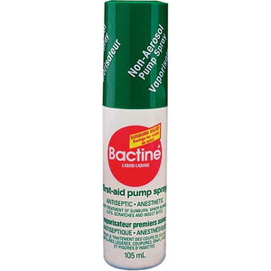 Bactine Antiseptic First Aid Pump Spray 105ml - MedWest Inc.