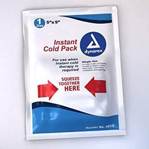 Dynarex Instant Chemical Cold Packs 5" x 9", 24/cs - MedWest Inc.