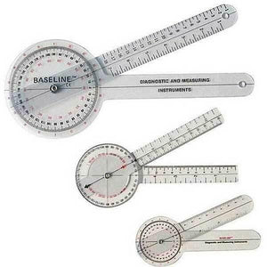 Baseline Plastic 360 Degree ISOM Goniometers - MedWest Inc.