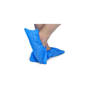 Shoe Cover Booties Waterproof Plastic, Universal 250pr/cs