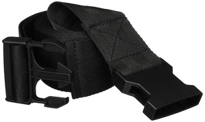 Western Utility Straps Traction Harness Mobilization Belt Utility Black Straps 96" (8')