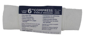 Compress Bandages with Ties 6" x 6" - MedWest Inc.