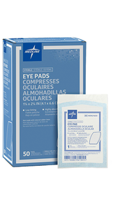 Sterile Eye Gauze Pads 50/bx