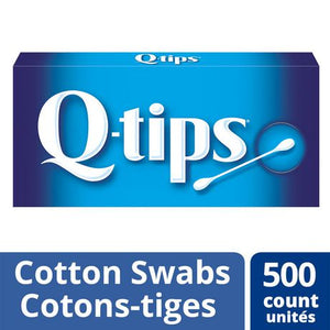 Q-Tips Brand Cotton Swabs, 500/bx