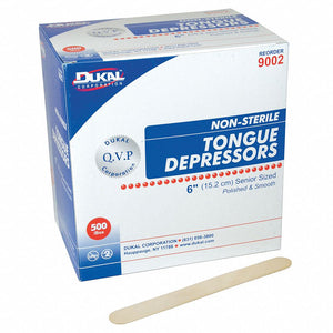 Tongue Depressors, Non-Sterile Bulk, 500/bx
